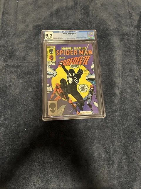 Marvel Team-Up #141 CGC 9.2 White Pages Newsstand 1st Black Costume & Daredevil