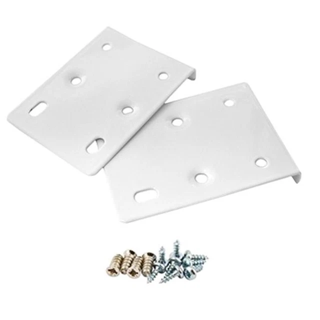 2 x kit piastra di riparazione per montaggio a cerniera per mobili da...