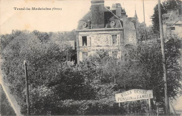 CPA Tessé-la-Madeleine Villa DESIRE Pension de Famille (144378)