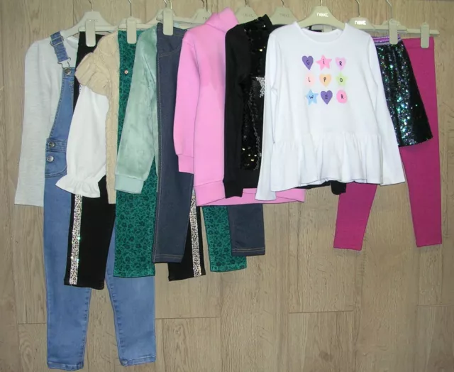 RIVER ISLAND ZARA GEORGE etc Girls Bundle Tops Jeans Dress Age 5-6 116cm