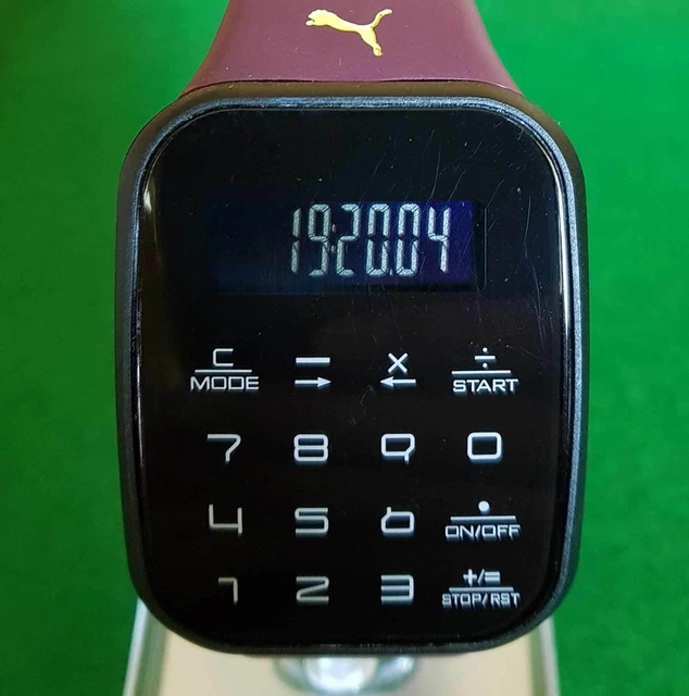 Puma hotsell calculator watch