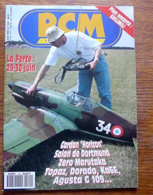 Aéromodelisme R C M RADIO COMMANDE MAGAZINE n°122 Plan encarté SHILIMILI