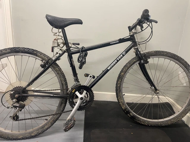 MUDDY FOX COURIER steel retro vintage mountain bike bicycle 25.00