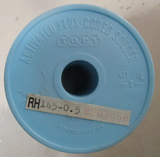 ACTIVATED FLUX-CORED SOLDER RH145-0.5 6203058 16oz.