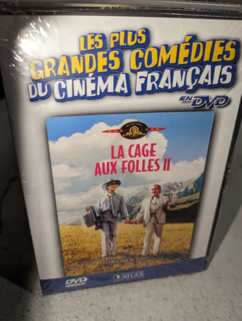 DVD NEUF "LA CAGE AUX FOLLES 2 II" Michel SERRAULT, Ugo TOGNAZZI