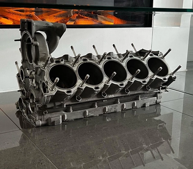 FERRARI V10 FORMULA F1 engine block coffee table Michael Schumacher automobilia £25,000.00