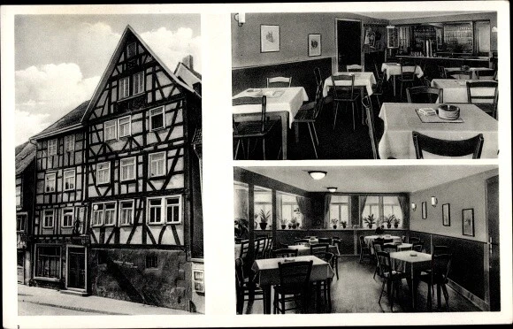 Ak Walldürn im Odenwald, Gasthof zum grünen Baum, Bes. August... - 3003527