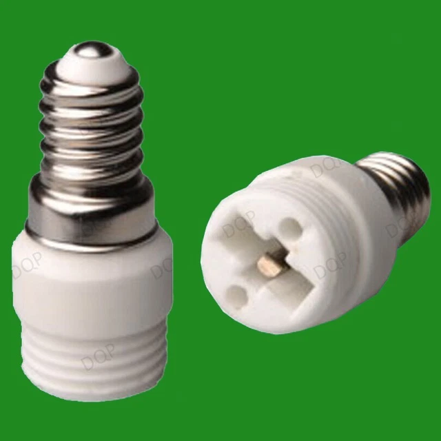 Adaptateur G9 Vers E14 - Lot De 5 - Pour Remplacer Ampoules G9 Par E14