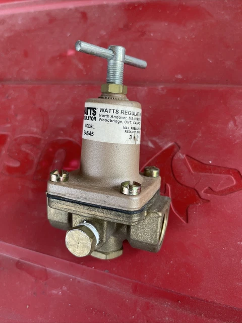 Watts Pressure Regulator 1/2" 25 PSI 2A645
