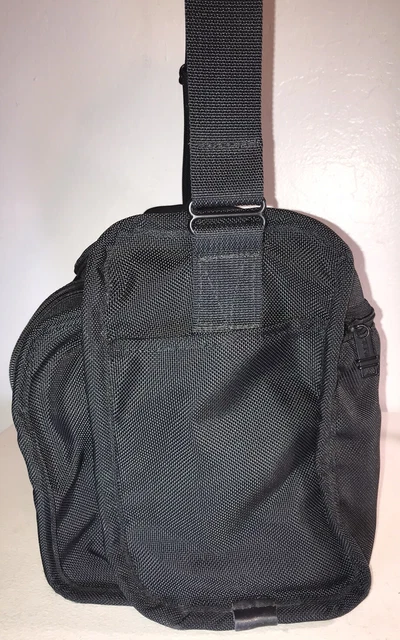 Tumi Alpha Bravo Black Ballistic Nylon Unisex Overnight Crossbody Shoulder Bag 3