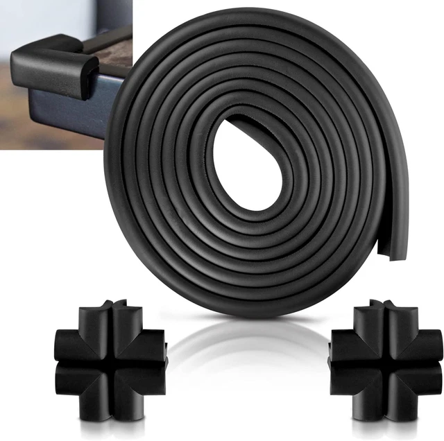 Furniture Edge and Corner Guards | 20.4Ft Protective Foam Cushion | 18Ft Bumper