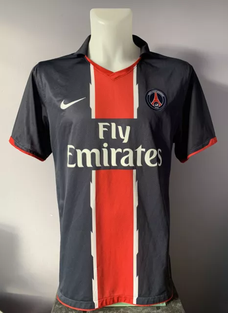 PSG Paris St Germain Home Football Shirt Jersey 2010 2011 Adults Large L Nike