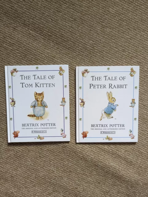 The Tale Of Tom Kitten & Tale of Peter Rabbit by Beatrix Potter. Both for...