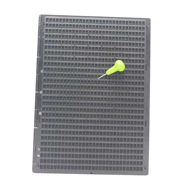 TOYANDONA - Tableau Alphabet En Braille En Bois (22x16cm) - Outil Éducatif Et Ludique Pour L'Apprentissage Du Braille - Enfants Et Adultes Déficients Visuels