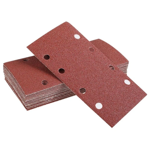 30 ud. papel de lija cuadrado papel de lija hoja 95X185 mm lijado M5S9