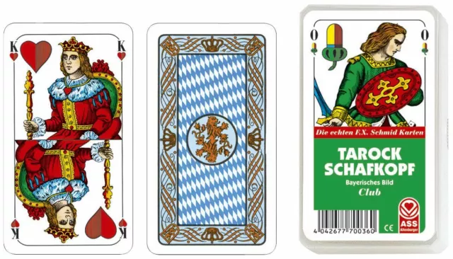 Regionale Spielkarten ASS 22570036, Schafkopf / Tarock (bayrisch)