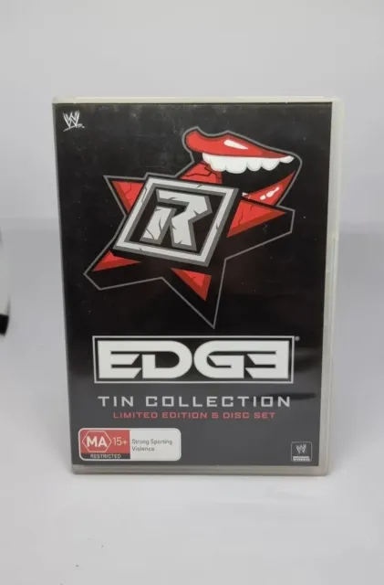 WWE - Edge | Tin Collection DVD 2011 Vgc Ntsc Region 4 Free Postage Wwe Wrestle