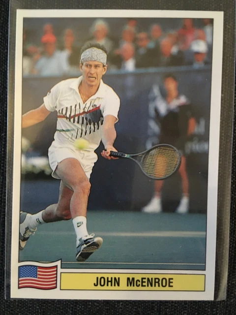 STICKER PANINI TENNIS ATP TOUR 1992 LE SMASH YANNICK NOAH # 202 MINT
