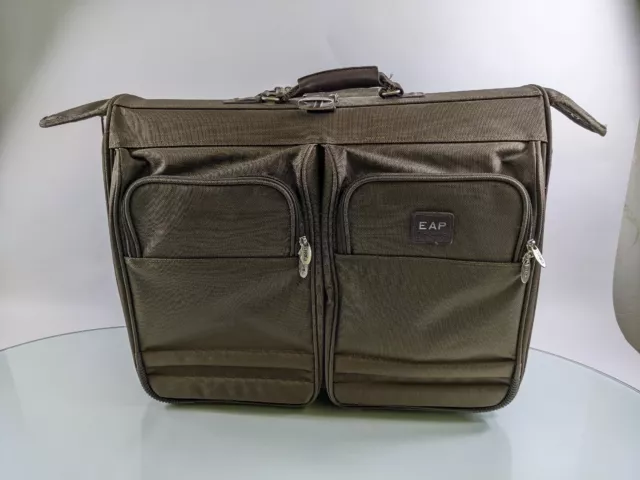 Dakota by Tumi Brown Ballistic Nylon 23" Wheeled Rolling Garment Bag Luggage