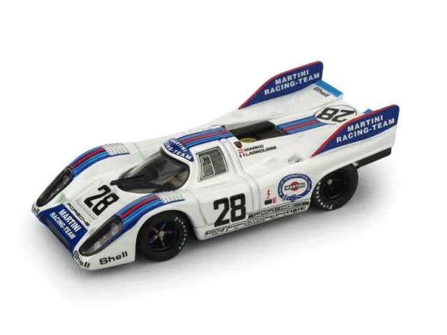 1:43 Brumm Porsche 917K Martini #28 1000Km Austria 1971 Marko Larrousse R520 Mod