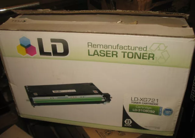 Black LD XG721 Toner Cartridge for Dell 3110cn / 3115cn - Open Box