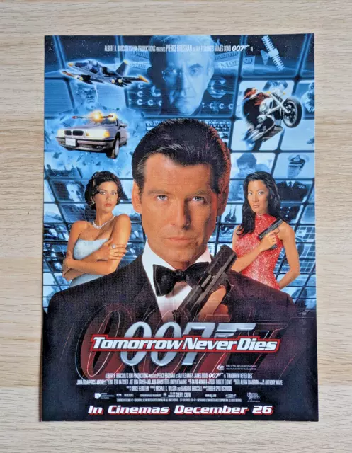 Tomorrow Never Dies James Bond 007 Original Australian Lobby Movie Poster Promo