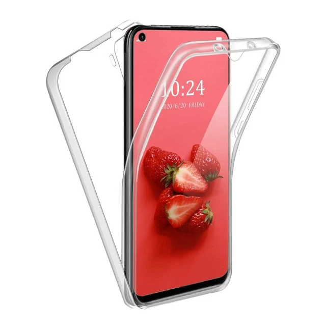 P40 Lite E Funda Doble 360 Transparente - Foto 13