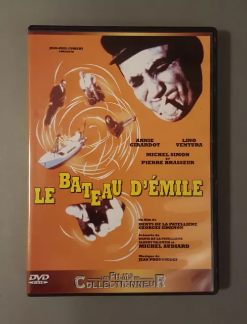DVD LE BATEAU D'EMILE - Lino VENTURA / Anne GIRARDOT / Michel SIMON - AUDIARD
