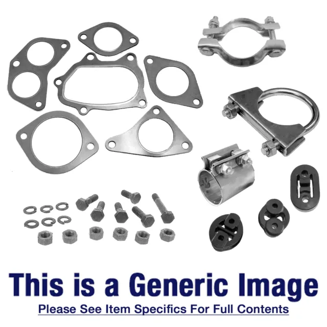 1x Replacement Exhaust Front Down Pipe Fitting Kit For BM70091