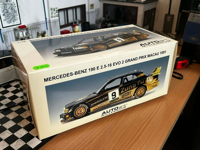 AUTOART 1/18 Mercedes 190 E 2.5-16 EVO2 GP Macau 1991. EUR 288,80 - FR
