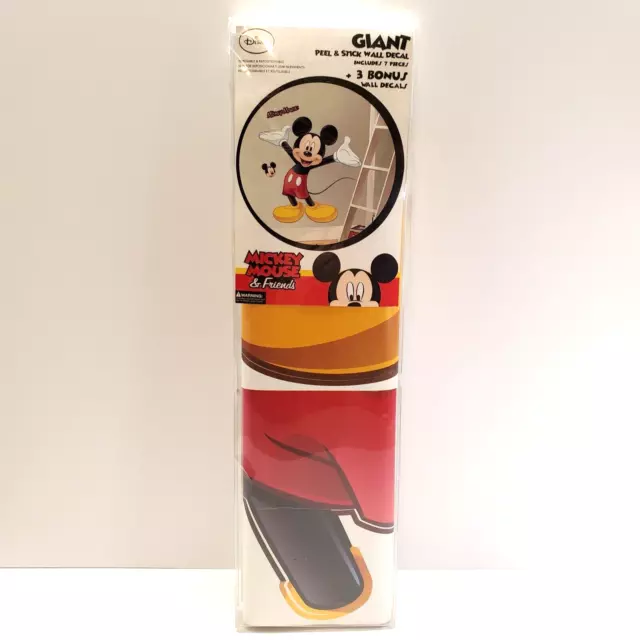 ROOMMATES MICKEY MOUSE Peel and Stick Giant Wall Decal with Augmented  Reality $24.00 - PicClick