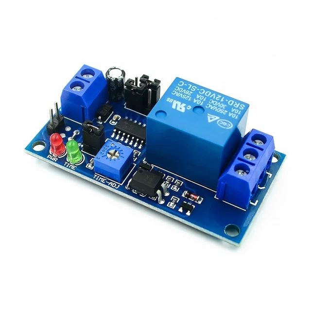 Relè 12V Normalmente Aperto Trigger Ritardo Circuito Modulo 12V Accessorio