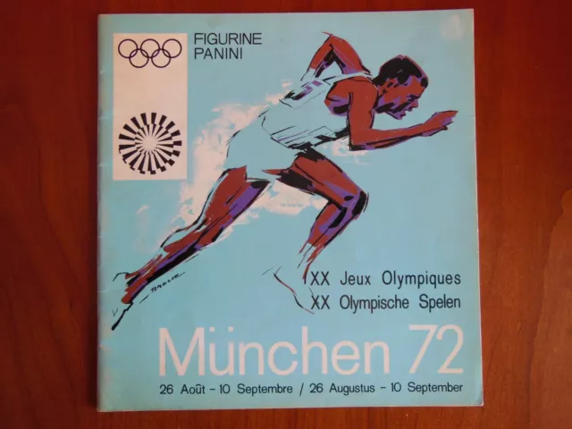 Album Olimpiadi Munchen 1972 Vuoto / Empty Edizione Internazionale Benelux