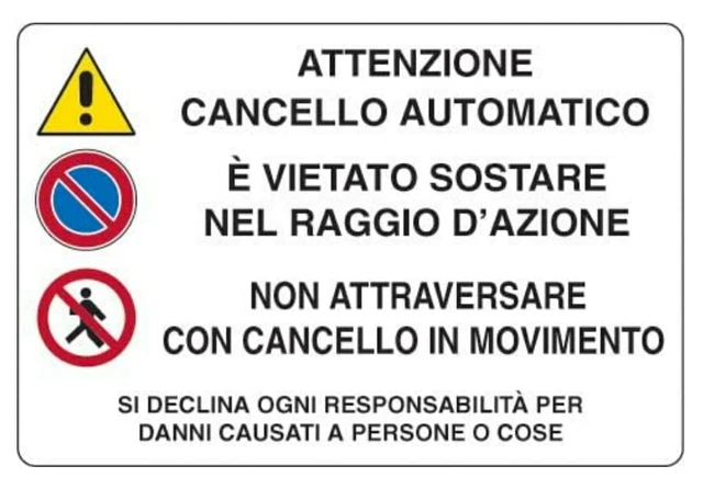 Cartello Adesivo - AREA SOTTOPOSTA A VIDEOSORVEGLIANZA… - 20 X 30 Cm Markin Zid56442