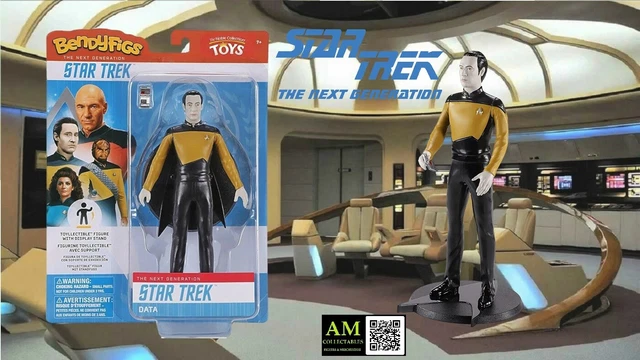 The Noble Collection BendyFigs Star Trek Picard – Figurine de poupée Pliable de 19 cm avec Support The Noble Collection BendyFigs Star Trek Picard – Figurine de poupée Pliable de 19 cm avec Support