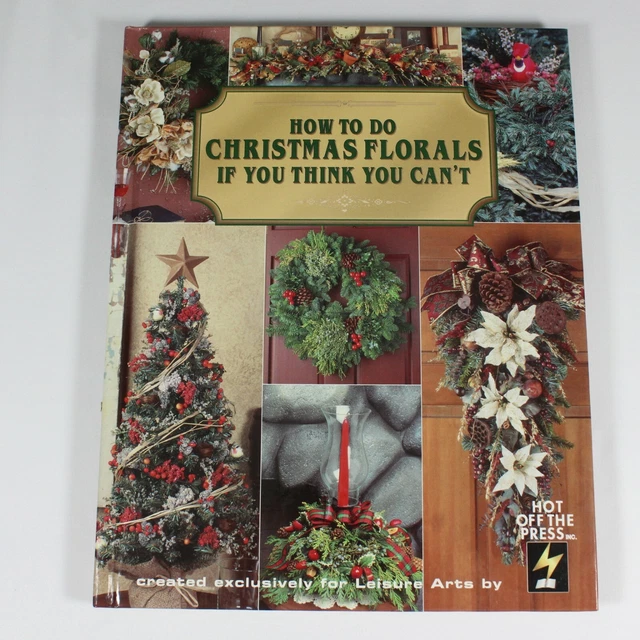 Libro de tapa dura de artes de How To Do Christmas If You Think You Can't Leisure