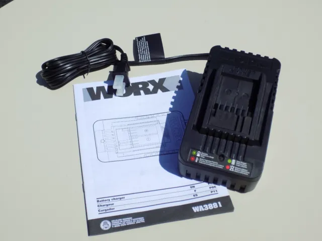 Worx Power Share Lithium Battery Charger 20V WA3881