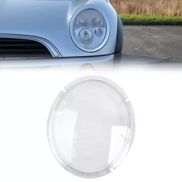 For BMW Mini Cooper R50 R52 R53 01-06 Headlight Lens Cover Clear Lens Lampshade