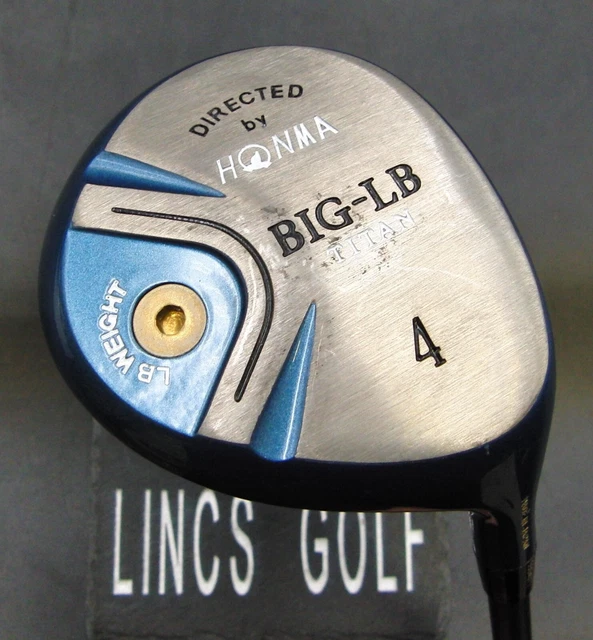 Honma Big LB 4 Wood Stiff Graphite Shaft Susas Grip Honma Big LB 4 Wood Stiff Graphite Shaft Susas Grip