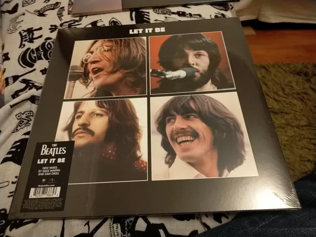 THE BEATLES LET IT BE Vinyl LP NEW/SEALED New Mixes By Giles Martin