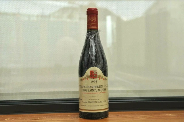 GEVREY CHAMBERTIN "CLOS ST JACQUES" 1er CRU 1993 DOMAINE ESMONIN  Michel et Fils