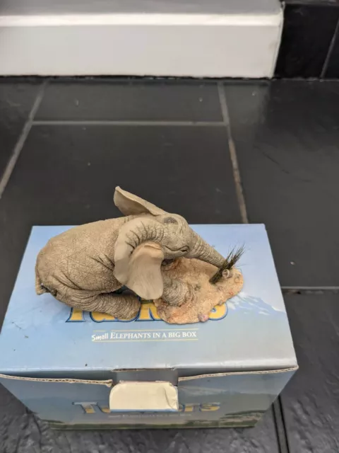 Tuskers Elephants 'Full Force' Boxed Figurine
