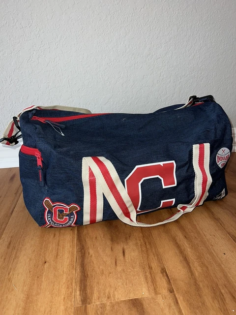 Cleveland Indians MLB New Era Duffel Bag Embroidered & Patches