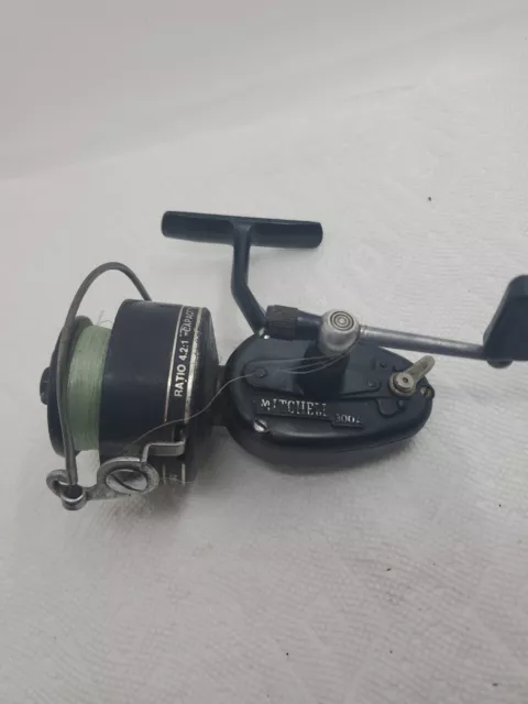 VINTAGE GARCIA MITCHELL 300A Spinning Reel – FRANCE $50.00 - PicClick
