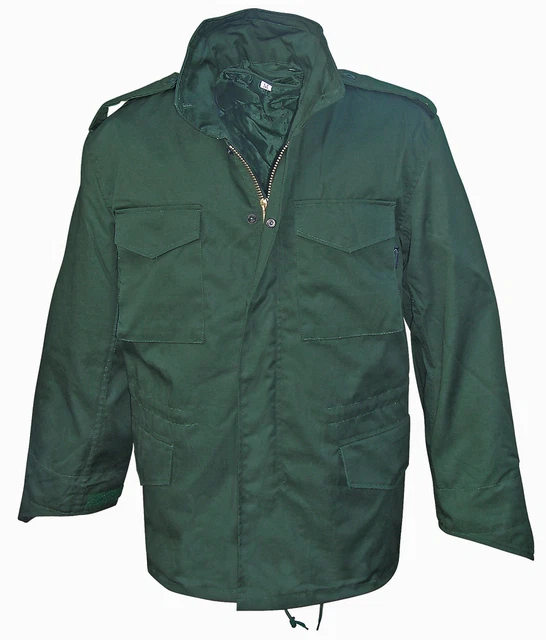 M65 FIELD JACKET M65 US Army Parka With Lining Winter Dark Olive L