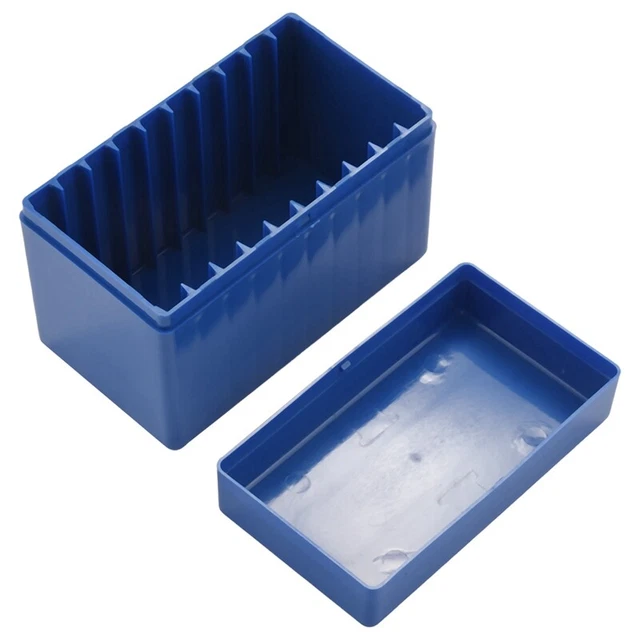 Square Plastic 10 Coin Capacity Holder Slab Storage Box Case Fit for PCCB G6