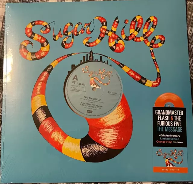 Grandmaster Flash & The Furious Five MESSAGE Vinyl Record