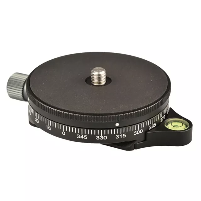 LP-60 Camera Panoramic Panning Base with Arca-swiss Type Plate with Bubble Level