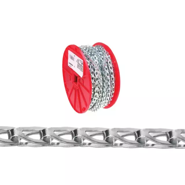 Campbell #35 100 Ft. Zinc-Plated Low-Carbon Steel Coil Chain T0723727N Campbell