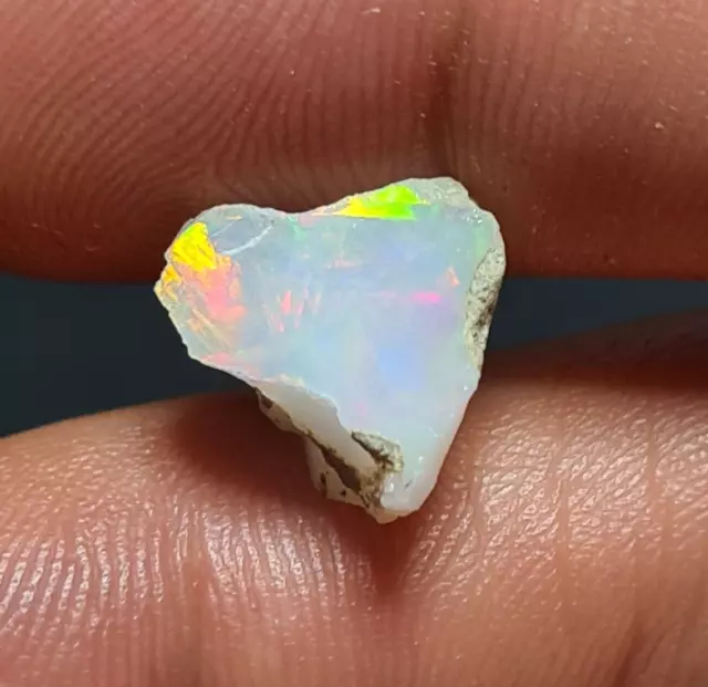 Rough Ethiopian Welo Opal 3.90Ct Colour Natural Rough UNCUT Gemstone